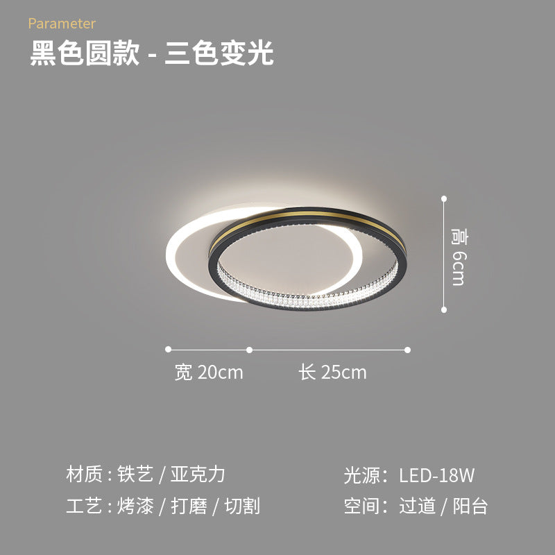 [Strict selection] Aisle corridor light luxury simple modern cloakroom ceiling light Nordic creative personalized led light
