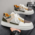 Men's skate shoes - 2026 summer new arrivals: casual, trendy, breathable mesh sneakers for men, students, and athletes