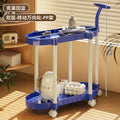 Mobile kitchen cart, simple side table, household living room side table, corner table, bathroom shelf, small trolley