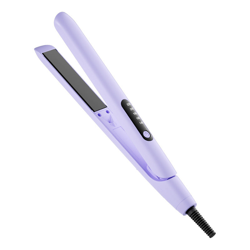 hair straightener splint hair straightener mini curling straight dry and wet dual-use hair straightener curling wand manufacturer personalized
