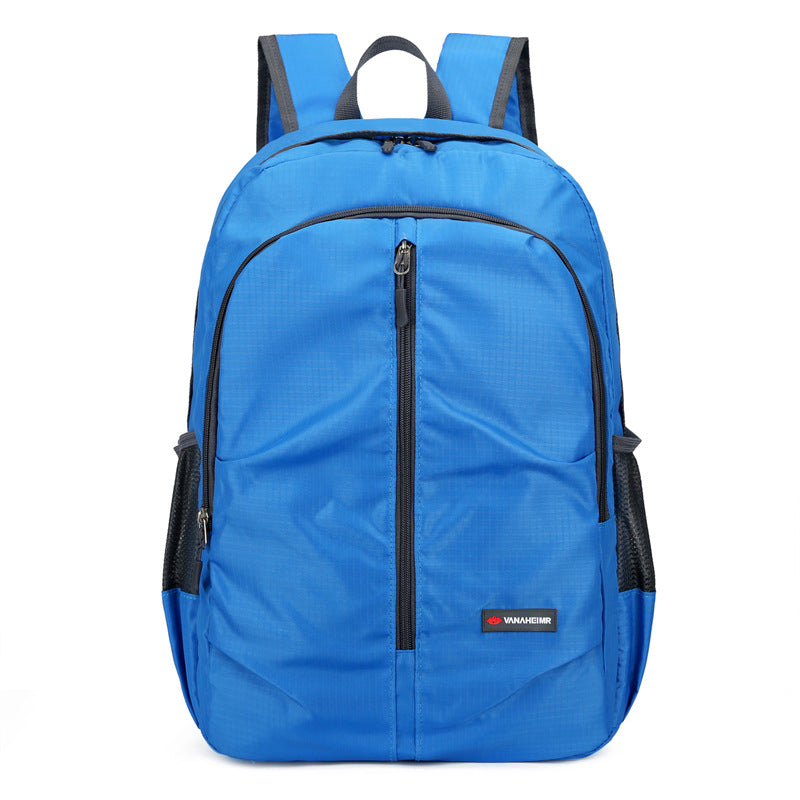 Outdoor sports and leisure mountaineering backpack Large capacity cycling folding storage bag Stylish and lightweight multi-functional backpack