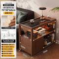 New arrival solid wood sofa side cabinet side cabinet tea cabinet living room for home coffee table side table trolley movable side table