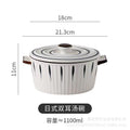 7inch double ear soup pot