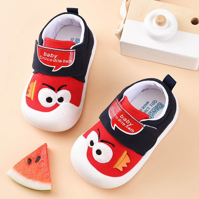 autumn collection: new fall toddler shoes for baby girls (0-1-3 years) - soft cloth spring/autumn first walker shoes for baby boys