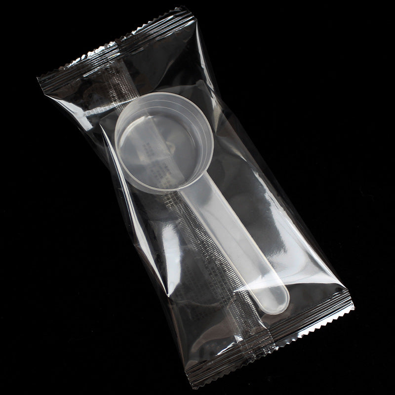 Individually wrapped 30ml plastic measuring spoons - ideal for face masks, laundry detergent, feed, fertilizer, pesticides, and measuring water (30g)