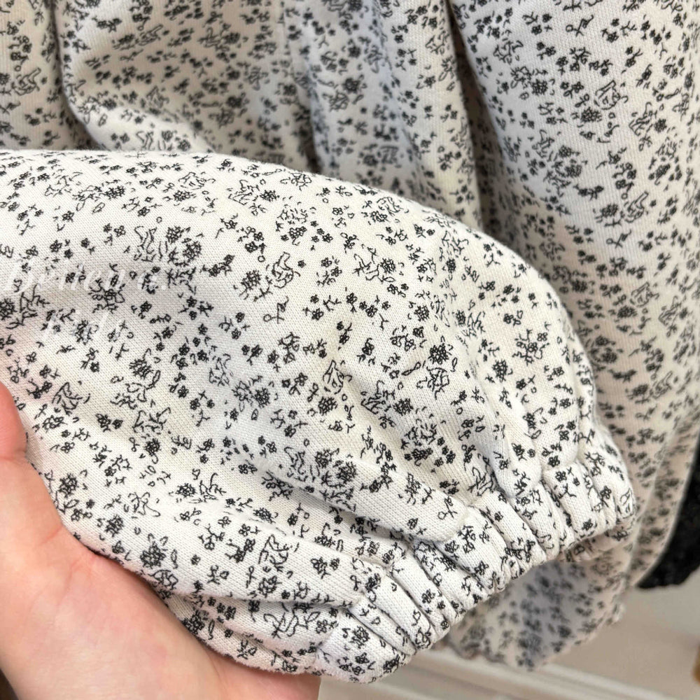 New girls' autumn outfit: floral casual pants for kids - versatile, stylish, and chic pants for baby girls