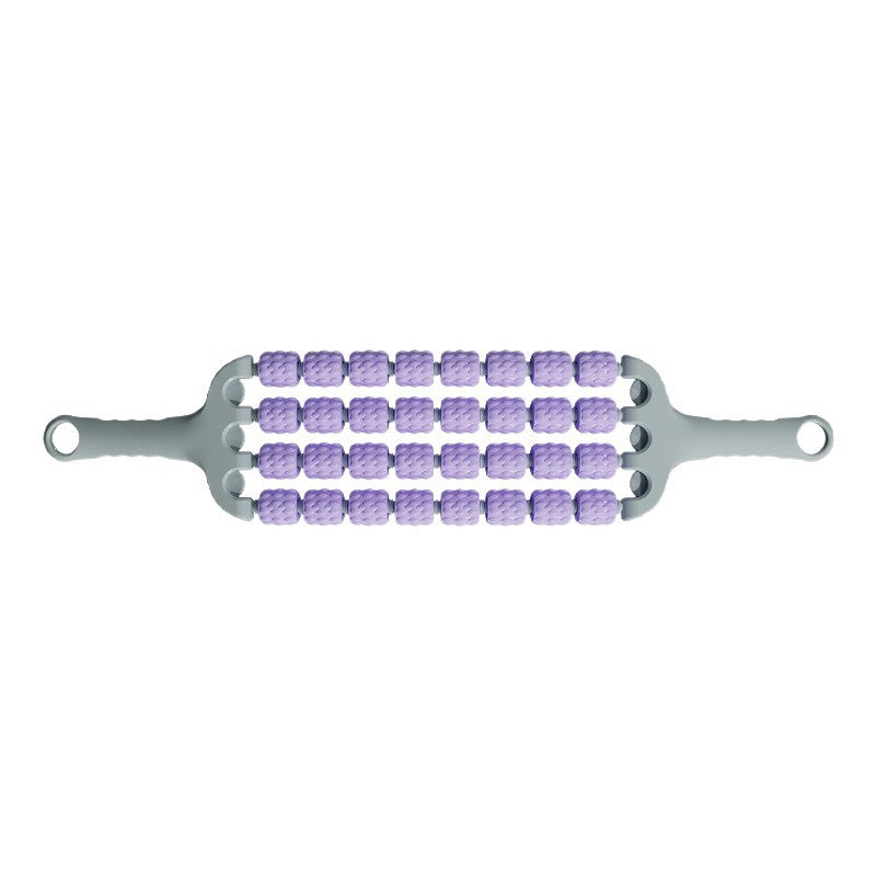 Four-row bendable massage stick - yoga spiky ball - sensory integration training for kids - muscle relaxation massage