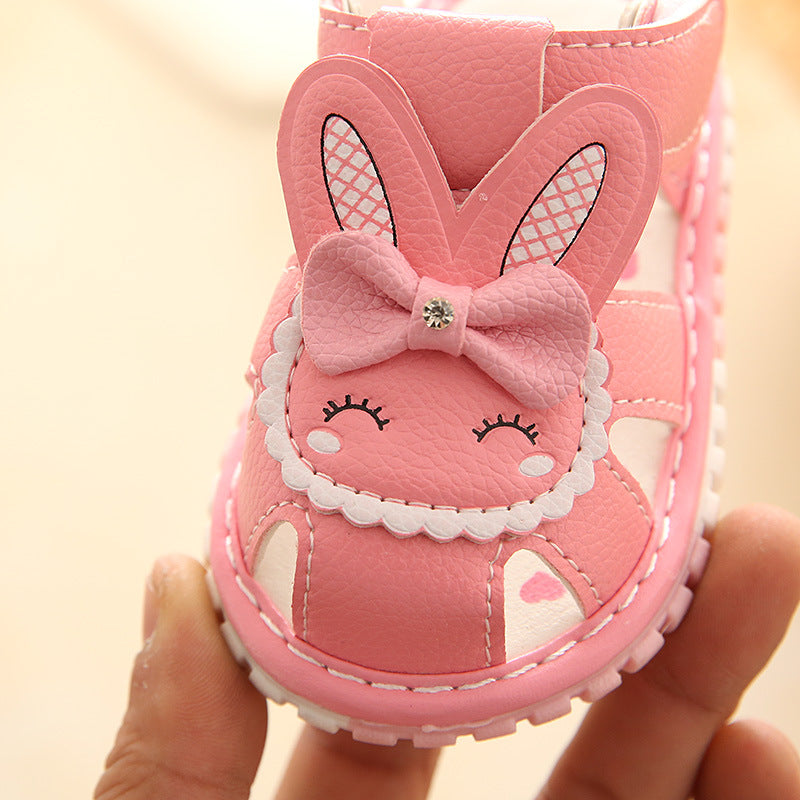 summer baby shoes sandals princess shoes soft sole prewalker sandals embroidered girls' shoes 0-2 years