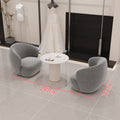 Luxury negotiation table and chair set, lounge area single sofa table and chair, hotel lobby, sales office, business reception sofa