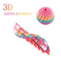 Spiral thorn ball decompression rainbow color 5*5cm