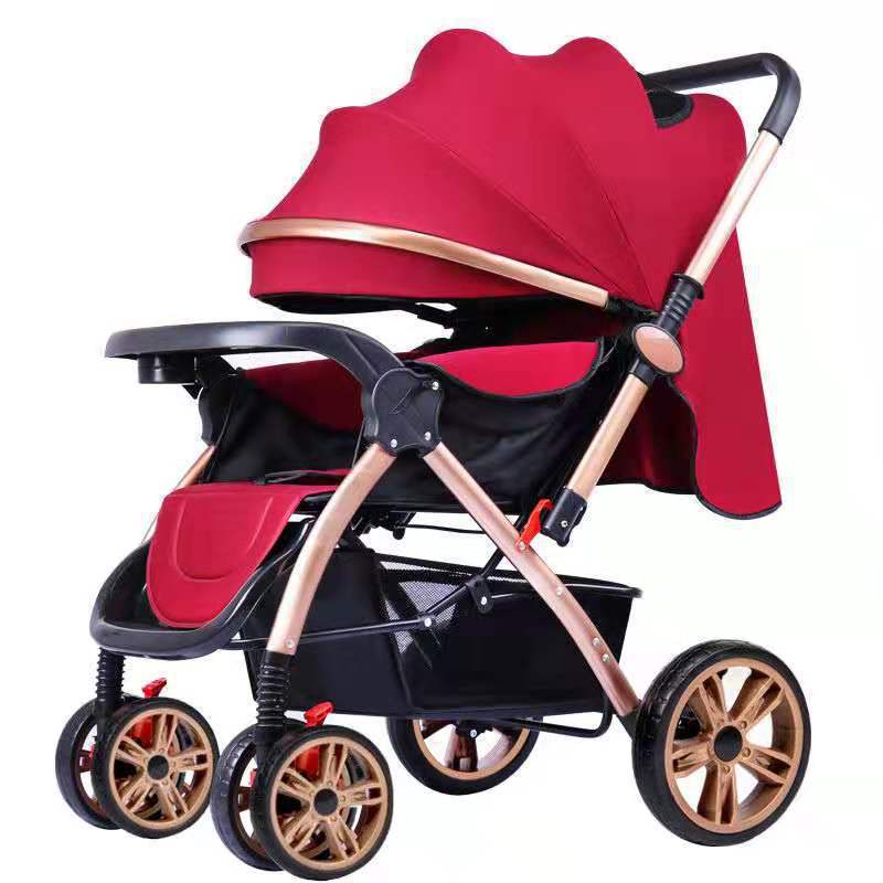 Lightweight, reclining, and foldable umbrella stroller - perfect for babies and toddlers (0-3 years) - your go-to baby carrier for easy outings!