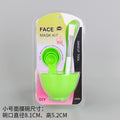Zhiwei 6-piece suit beauty plastic mask bowl tool mask stick spoon makeup brush large and small size chinese and english version