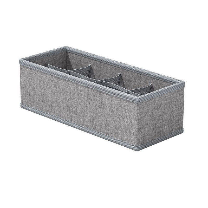 Drawer Storage Separation Underwear Panty Storage Box Grid Storage Box Socks Bras Clothes Storage Classification Fabric