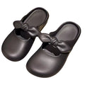 New summer closed-toe slippers for women, stylish soft-soled lazy slides, non-slip sandals, indoor home shoes - wholesale