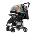 Customized rocking car stroller can sit and lie down stroller foldableall year round stroller space kids can lie flat