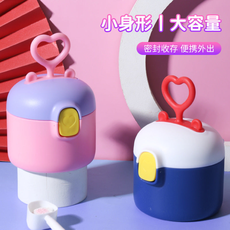 Directly from the manufacturer Baby milk powder box Portable out milk powder can Snack storage Sealed jar Milk powder box