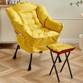 ºclassic yellow/single chair + footrestº