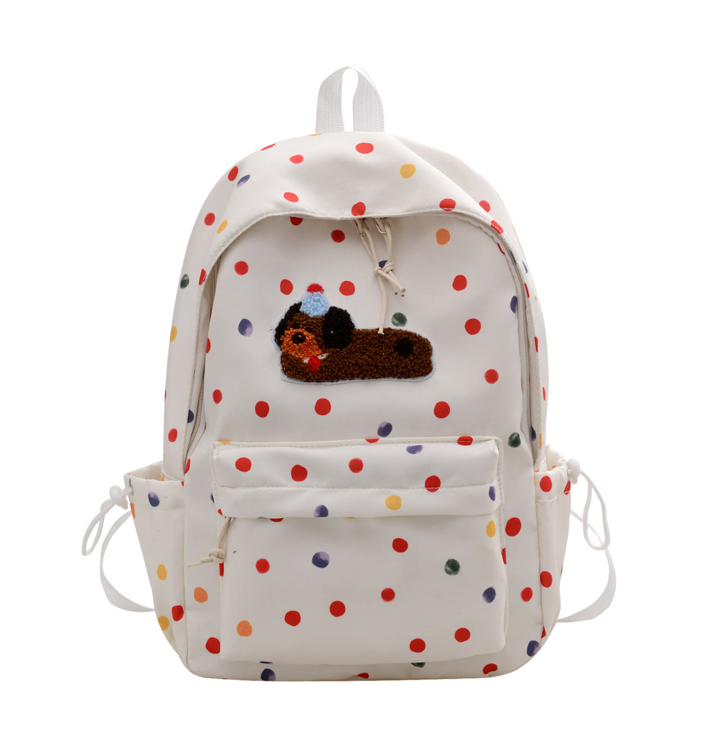 New small fresh backpack simple and fashionable primary and secondary school students large capacity junior high school student schoolbag leisure travel backpack