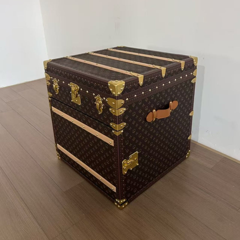 Frenchretro living room sofa side cabinet bedside table old flower cabinet popular same style home small cabinet accessible luxury storage cabinet