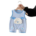 Summer new sleeveless baby clothes infant rompers newborn cartoon super cute outing outfit summer onesie