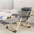 Okiffer recliner nap foldable bed nap office chair casual foldable single bed for home balcony adult