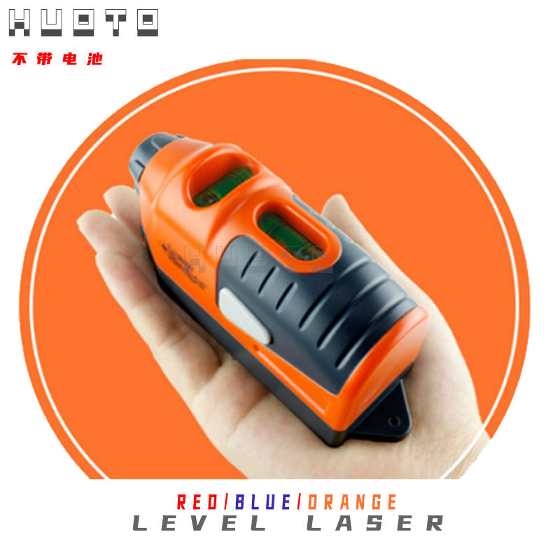 HUOTO Multifunctional Laser Wiring Meter Level Meter Laser Ground Meter With Blisters Laser Wiring Meter PVC Box