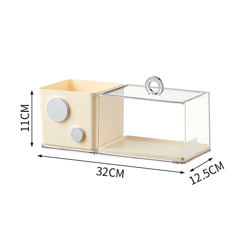 Blind box display stand Storage transparent large small ornament display box desktop can be superimposed acrylic figure display stand