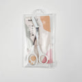 Ready-to-ship wholesale eyebrow trimming scissors for beginners, beauty and makeup tools, eyebrow shears, small scissors, new style eyebrow trimming scissors with comb