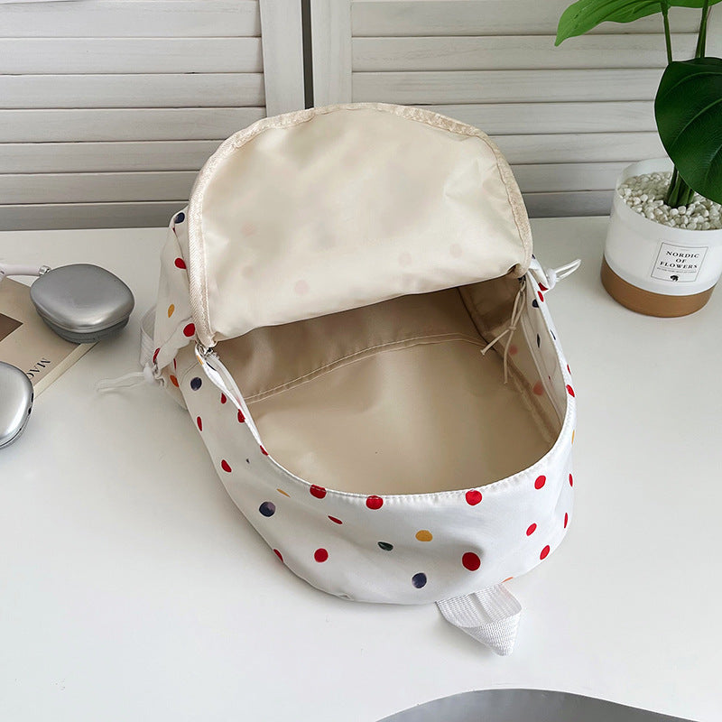 New small fresh backpack simple and fashionable primary and secondary school students large capacity junior high school student schoolbag leisure travel backpack