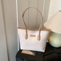 Large capacity korean style shoulder bag for women, 2026 spring new arrival, minimalist fashion handbag, versatile commuter tote bag