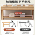 Solid wood nordic desk bedroom writing student home study table minimalist simple desktop computer desk computer desk chair