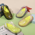 New eco-friendly crystal material eva clogs for boys and girls, jelly sandals and slippers, non-slip thick sole, comfortable wholesale