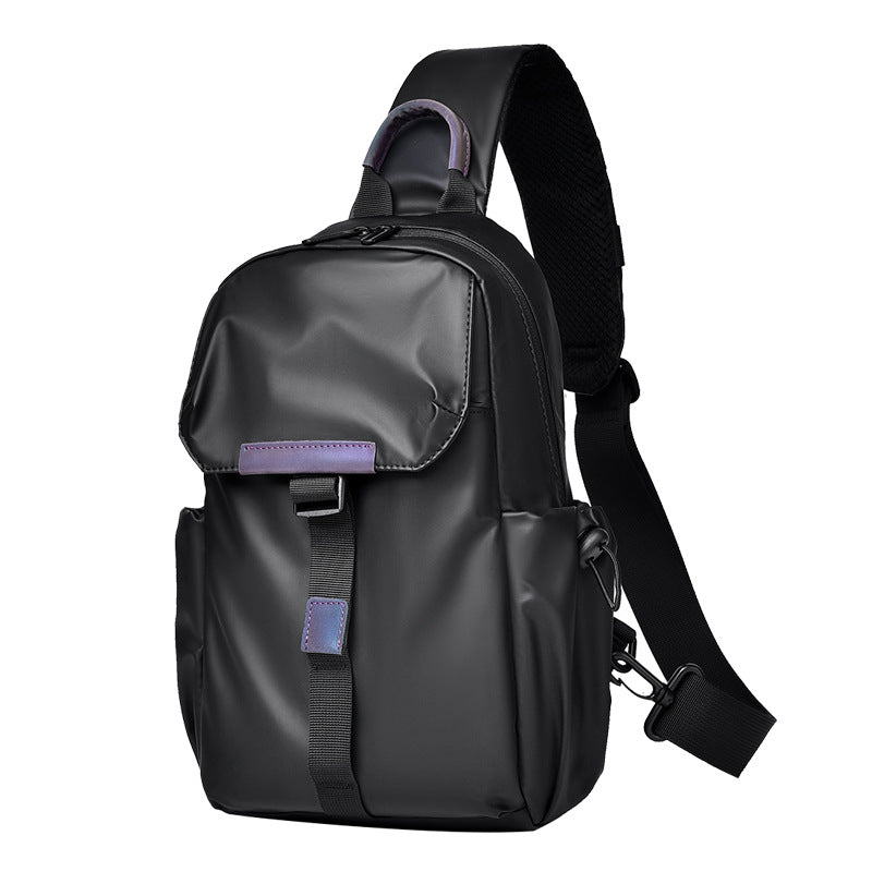 Fashion Men's Shoulder Crossbody Bag Premium Sense Lightweight Waterproof Breast Bag Travel Chest Bag Casual Women's Trendy Shoulder Bag