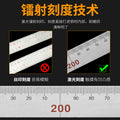 Square ruler 90 degree stainless steel thickened 300 500 600 woodworking decoration l-shaped ruler right-angled ruler thickened version