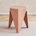For home plastic stool stackable scandinavianpopular round stool thick rubber stool casual modern dining table chair high stool