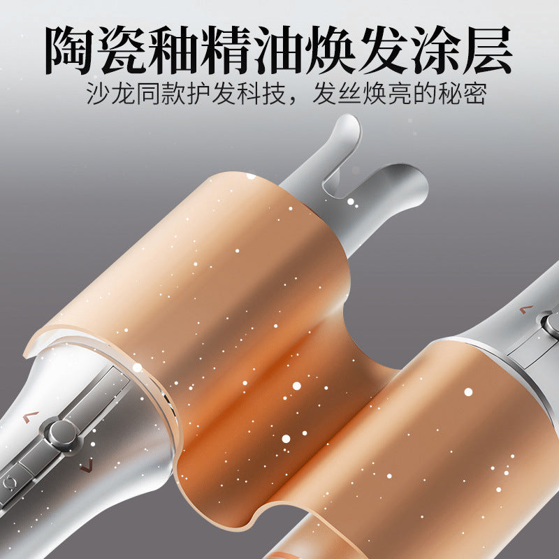 Cross-border new  automatic curling iron, lazy curly hair, negative ion perm, large curl and big wave women do not hurt their hair