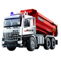 Kidsartificial city ladder fire truck toy boy engineering vehicle sanitation sprinkler inertia sound and light car model