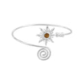 Wholesale vintage sunflower bracelet - european & american cross-border metal jewelry - women's high-end adjustable open bracelet/arm ring