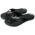 Stylish men's flip-flops: summer outdoor anti-slip casual thongs, thick-soled beach fashion sandals