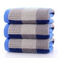 Yarn-dyed cotton square towel dark men's towel thickened plus soft water-absorbent labor protection towel one piece dropshipping
