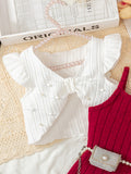 new spring and summer cross-border exclusive heavy industry beaded vest + suspender dress two-piece set