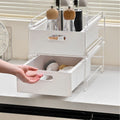 Pull-out kitchen condiment storage rack new arrival multifunctional condiment storage rack casual bowl, chopsticks and pot holder