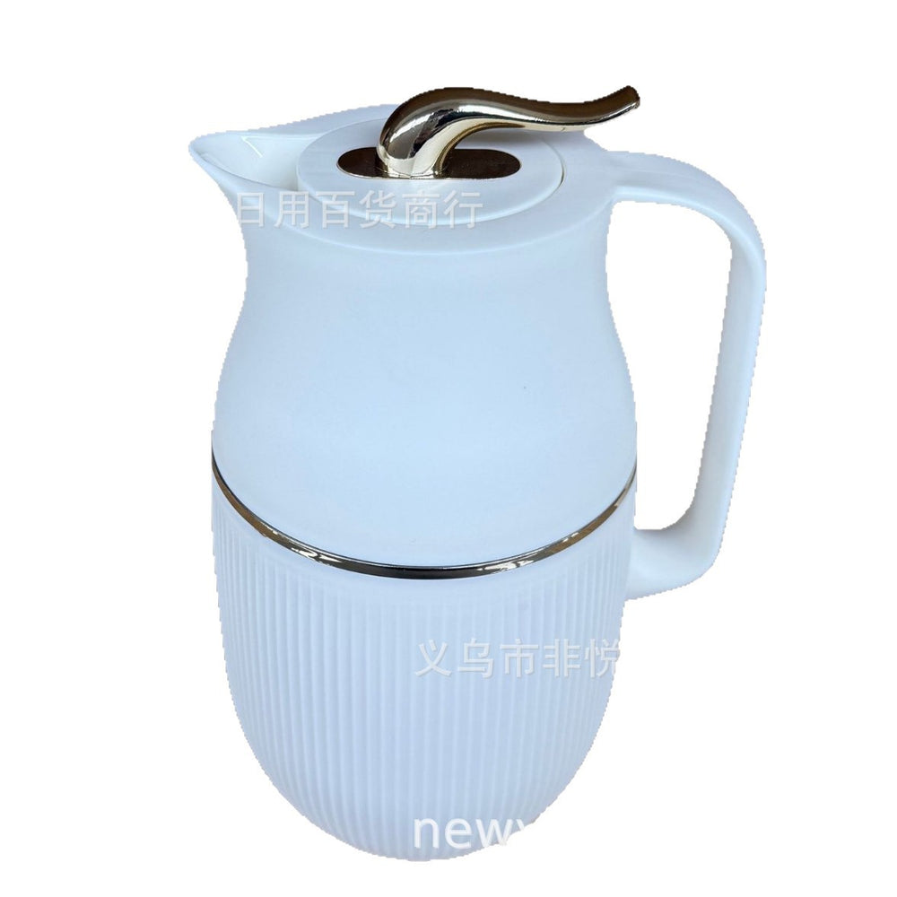 best-selling manufacturer direct sales thermos kettle thermos coffee pot thermos kettle thermos teapot capacity plastic red gallbladder
