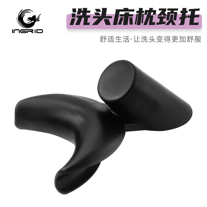 Barber shop hair neck pillow U-shaped pad non-slip silicone shampoo pad hair salon special shampoo bed universal pillow