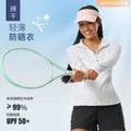 Premium upf 50+ cooling sports sun protection shirt for women - slim fit, outdoor uv protection, model d25013