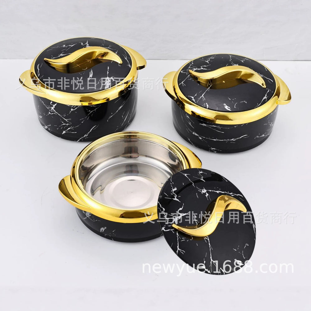 Newnewnew cross-border hot sale factory direct sales foodwaremer fresh-keeping lunch box thermal box thermal pot 3pcs