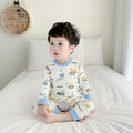 Kids' thermal underwear set - autumn/winter collection - 100% cotton, seamless design - boys & girls, baby, toddler - loungewear & sleepwear