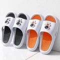 New arrival slippers men's summeroutwear sports shit-feeling sandals couple cartoon thick soleins women's sandals wholesale