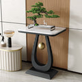 Italian light luxury flower stand storage rack flower stand rock slab flower stand casual living room sofa decorative rack balcony flower pot rack