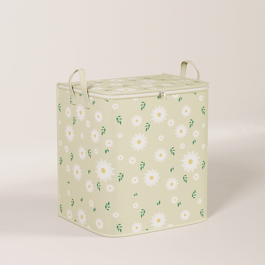 New teddy bear storage bag - collapsible fabric organizer for clothes, quilts, and toys - closet storage box